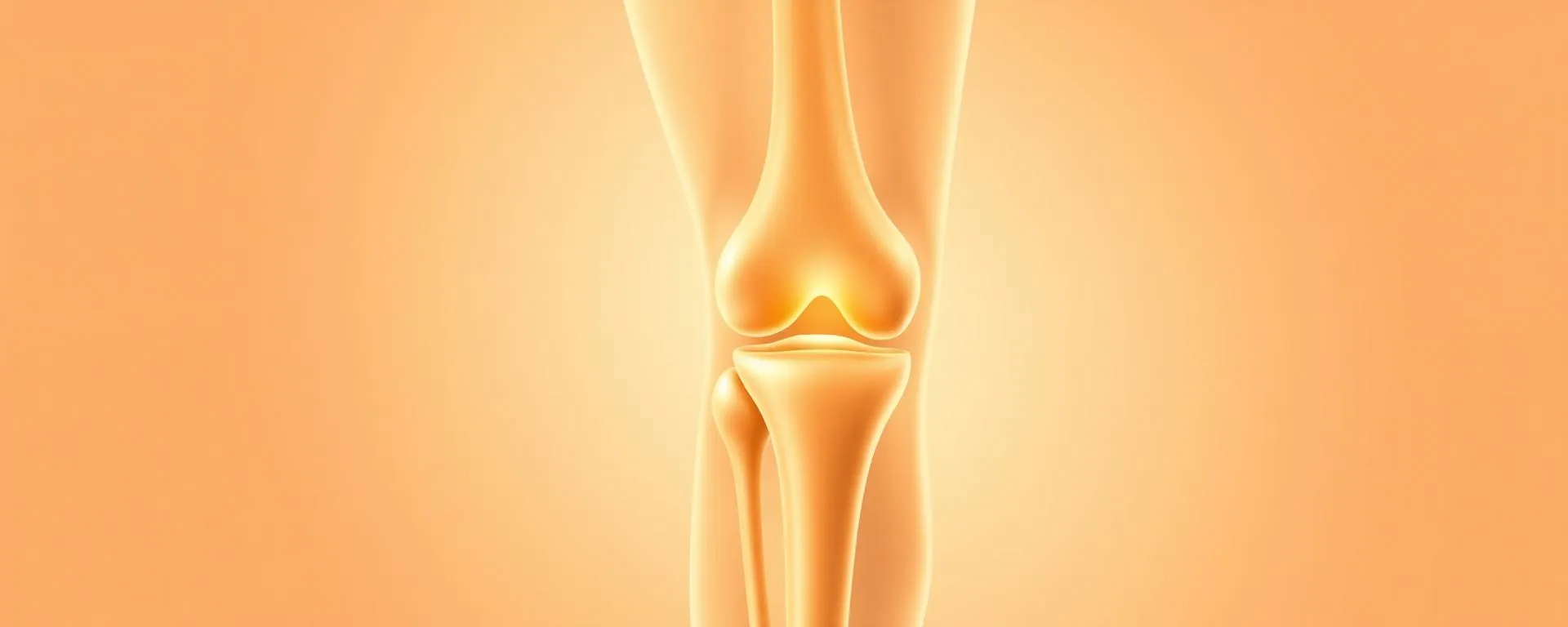 Anatomical illustration of a knee joint